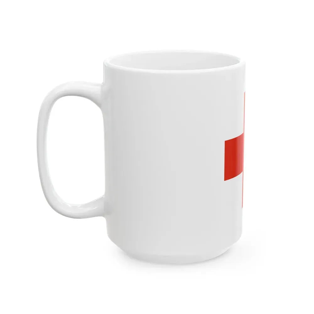 Flag of Naxxar Malta - White Coffee Mug - Go Mug Yourself