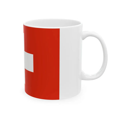 Flag of Naxxar Malta - White Coffee Mug-Go Mug Yourself