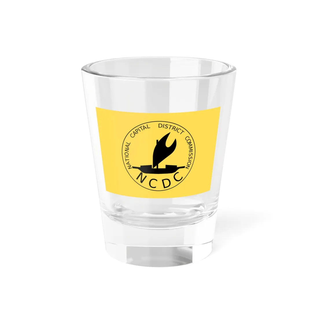Flag of NCD (Guinea) Shot Glass 1.5oz 1.5oz - Go Mug Yourself
