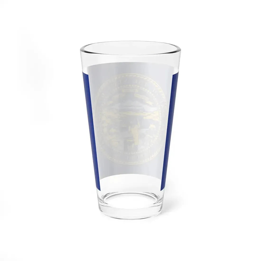 Flag of Nebraska 3-2 (United States) Pint Glass 16oz - Go Mug Yourself