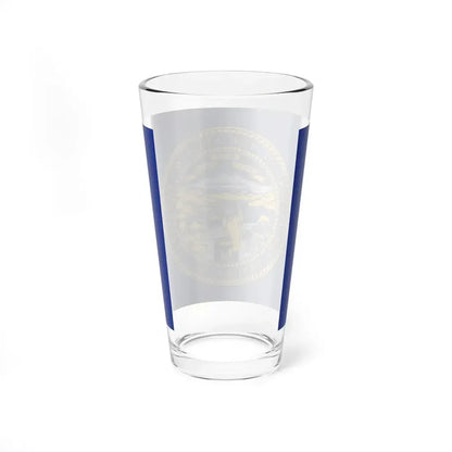 Flag of Nebraska 3-2 (United States) Pint Glass 16oz - Go Mug Yourself
