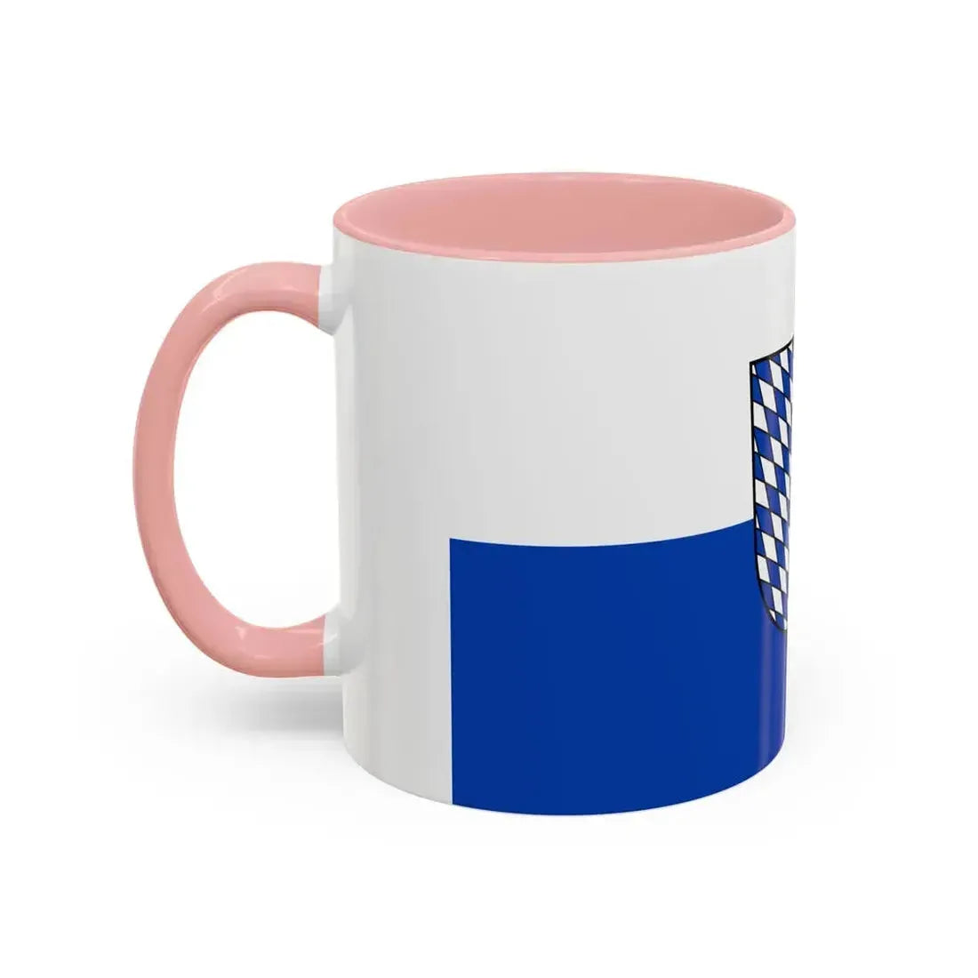 Flag of Neckar Odenwald Kreis Germany - Accent Coffee Mug - Go Mug Yourself