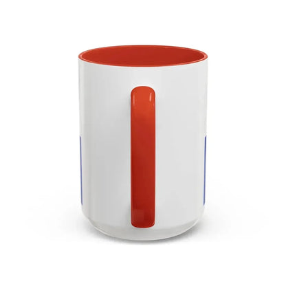 Flag of Neckar Odenwald Kreis Germany - Accent Coffee Mug - Go Mug Yourself