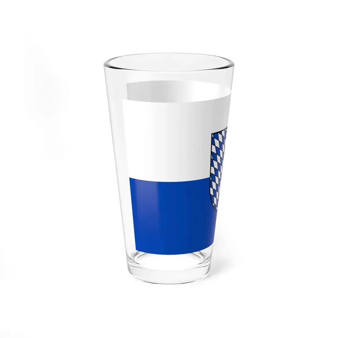 Flag of Neckar Odenwald Kreis Germany - Pint Glass 16oz - Go Mug Yourself