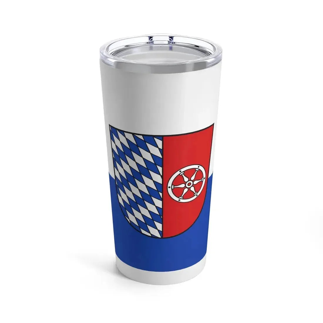 Flag of Neckar Odenwald Kreis Germany - Tumbler 20oz 20oz - Go Mug Yourself
