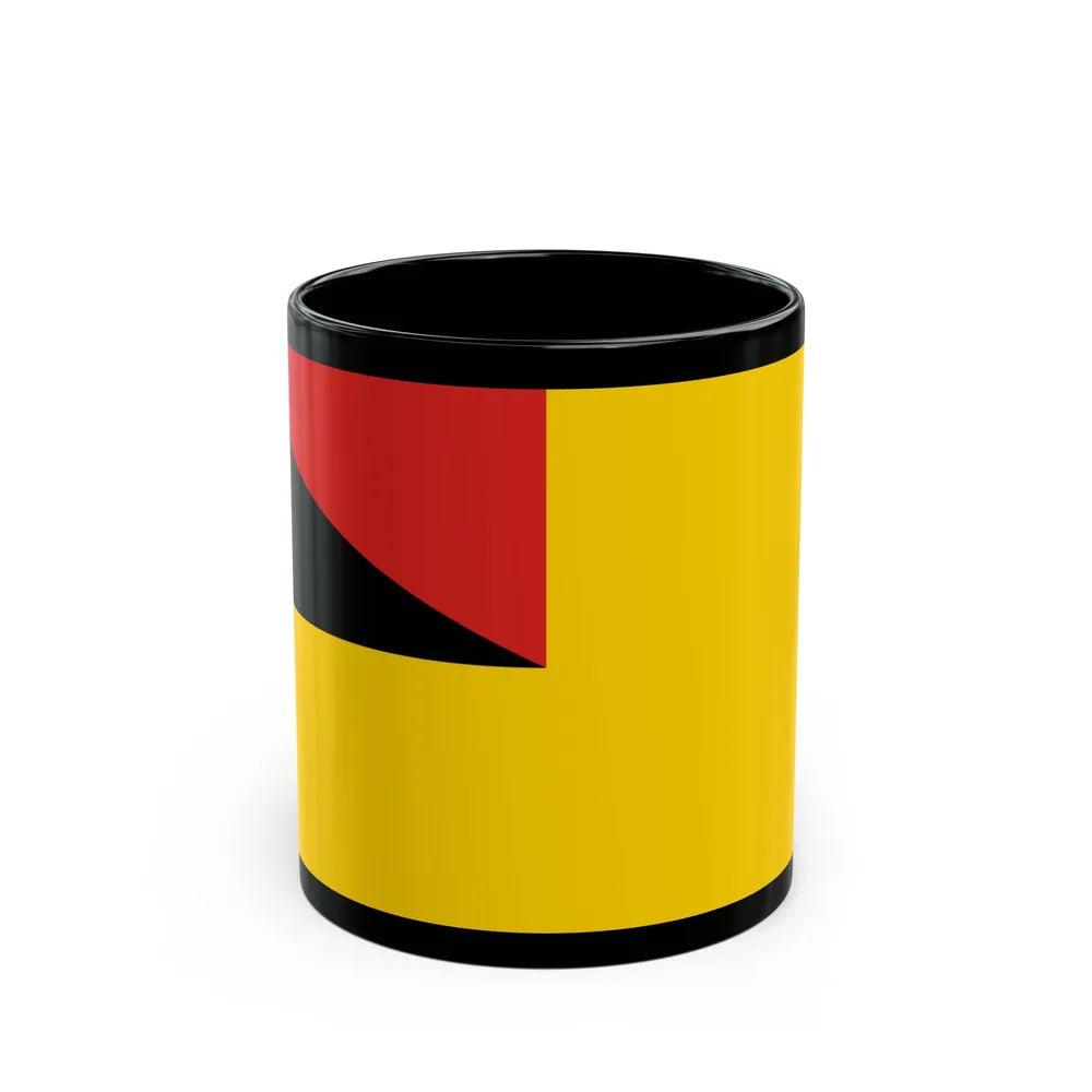 Flag of Negeri Sembilan Malaysia - Black Coffee Mug-11oz-Go Mug Yourself