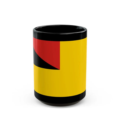 Flag of Negeri Sembilan Malaysia - Black Coffee Mug-15oz-Go Mug Yourself