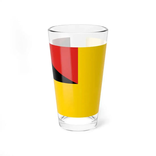 Flag of Negeri Sembilan Malaysia - Pint Glass 16oz 16oz - Go Mug Yourself