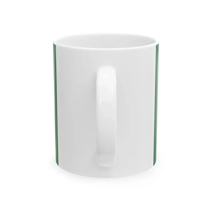 Flag of Nejd 1921 (Saudi Arabia) White Coffee Mug - Go Mug Yourself