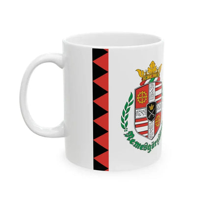Flag of Nemesgorzsony (Hungary) White Coffee Mug - Go Mug Yourself