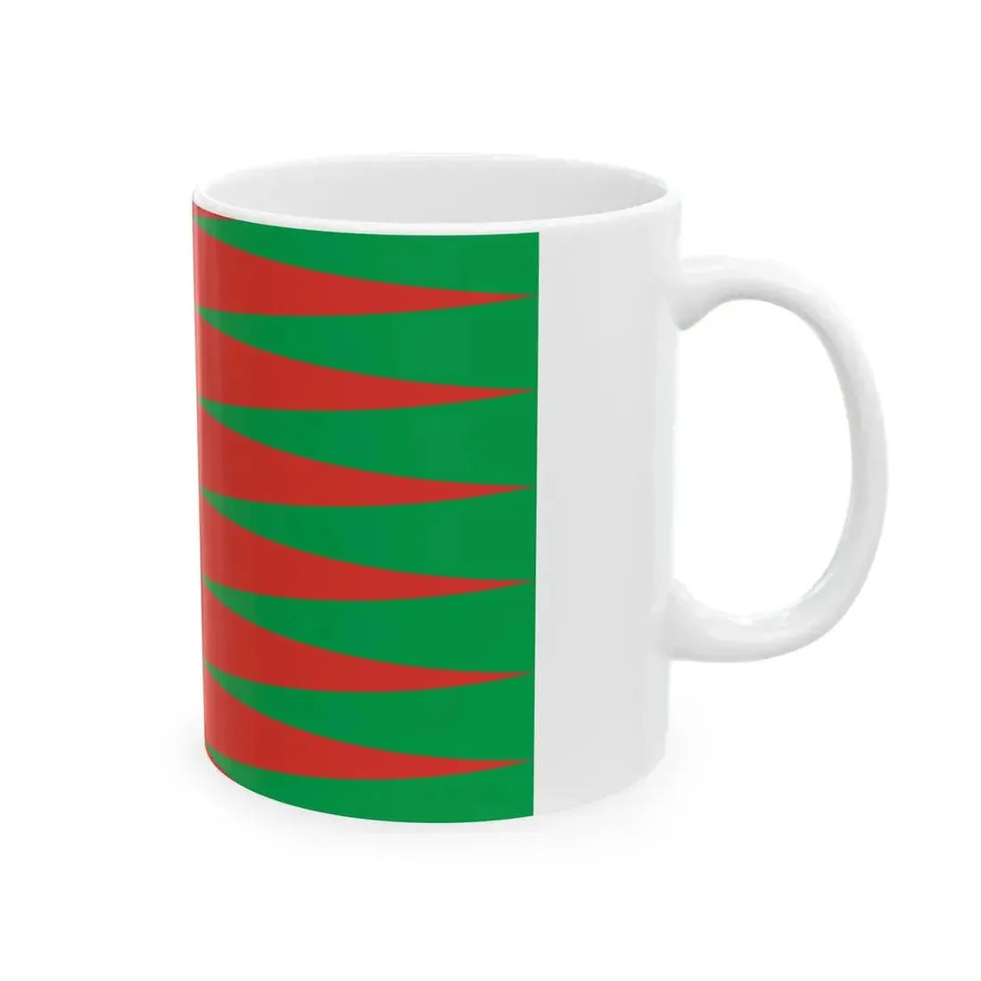 Flag of Nemesgorzsony (Hungary) White Coffee Mug - Go Mug Yourself