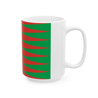 Flag of Nemesgorzsony (Hungary) White Coffee Mug - Go Mug Yourself