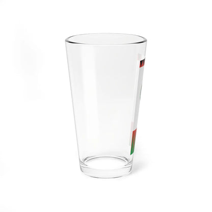 Flag of Nemesgorzsony vertical (Hungary) Pint Glass 16oz - Go Mug Yourself