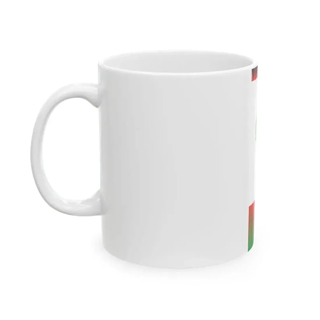 Flag of Nemesgorzsony vertical (Hungary) White Coffee Mug - Go Mug Yourself