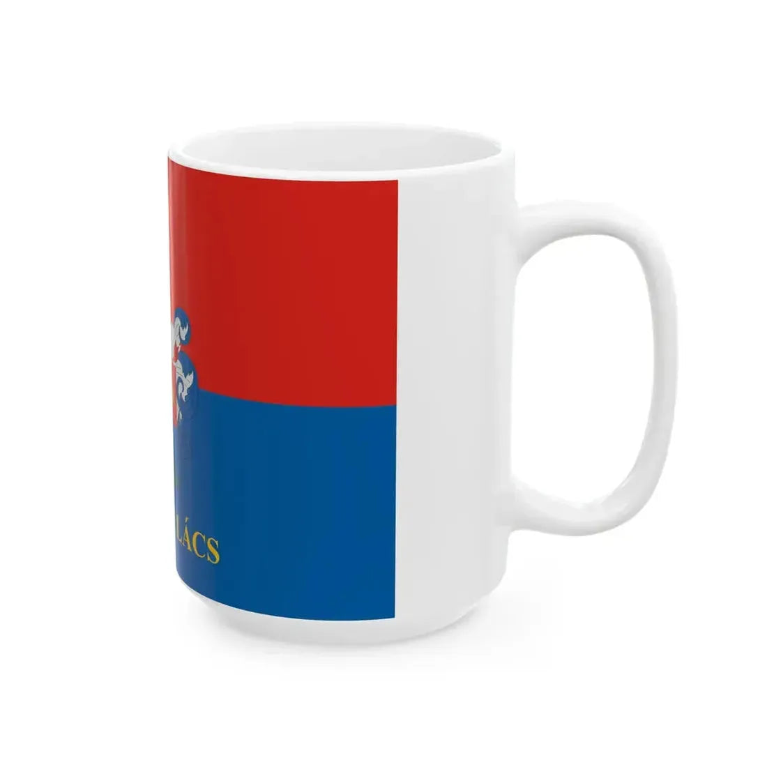 Flag of Nemesgulacs (Hungary) White Coffee Mug - Go Mug Yourself