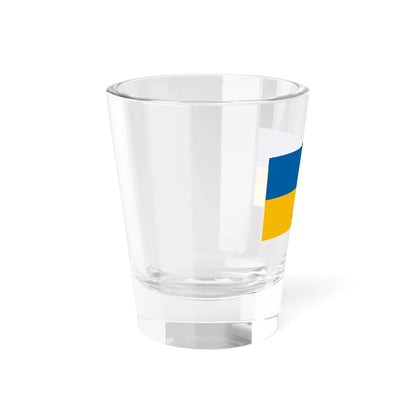 Flag of Nemeshany (Hungary) Shot Glass 1.5oz - Go Mug Yourself