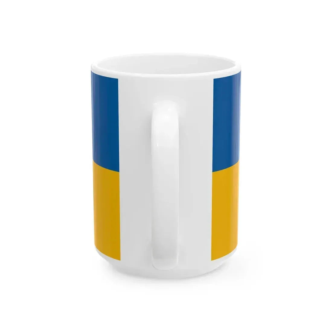 Flag of Nemeshany (Hungary) White Coffee Mug - Go Mug Yourself