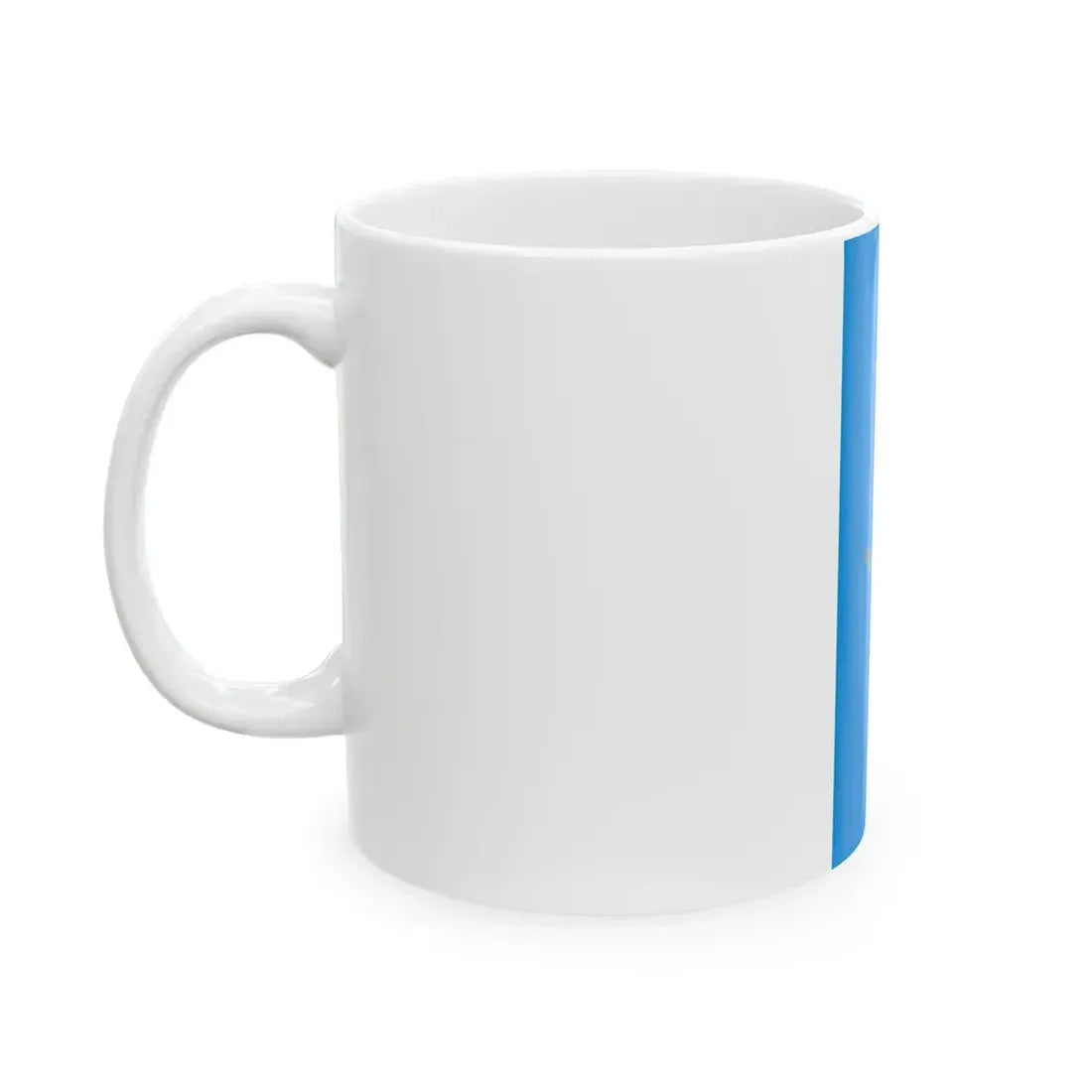Flag of Nemesnadudvar vertical (Hungary) White Coffee Mug - Go Mug Yourself