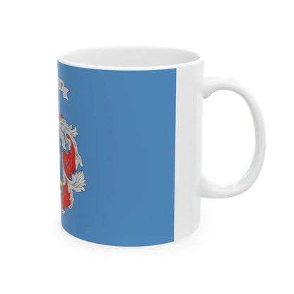 Flag of Nemesnep (Hungary) White Coffee Mug - Go Mug Yourself