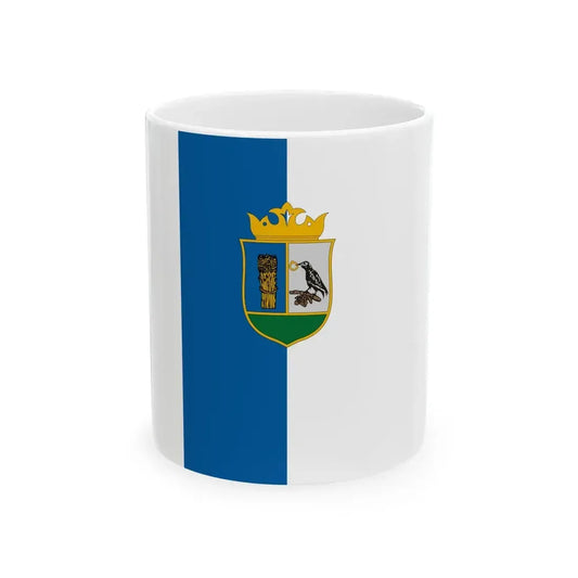 Flag of Nemesrempehollos (Hungary) White Coffee Mug 11oz - Go Mug Yourself