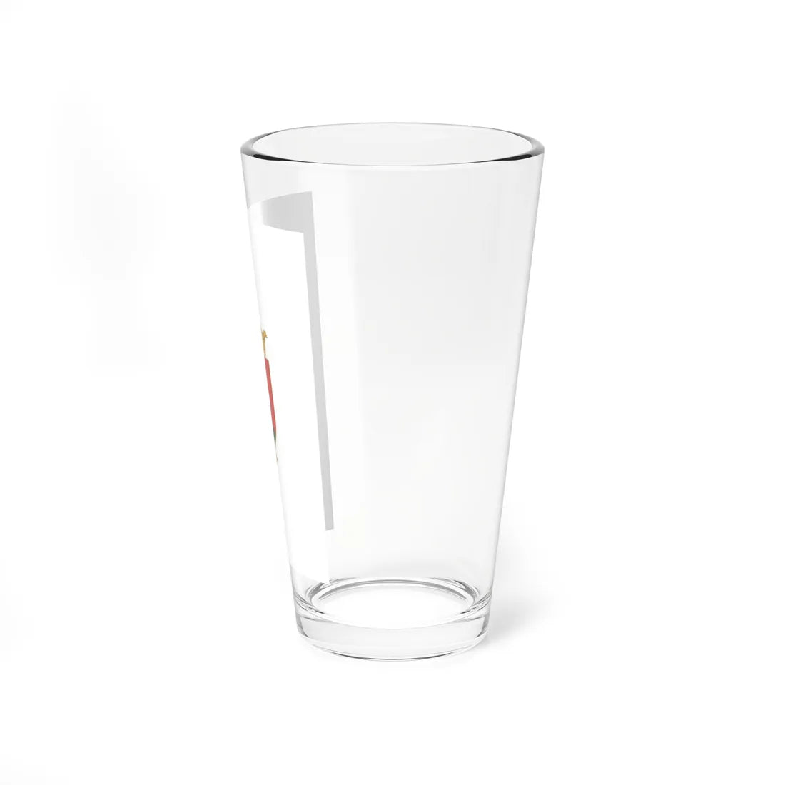 Flag of Nemesszalok vertical (Hungary) Pint Glass 16oz - Go Mug Yourself