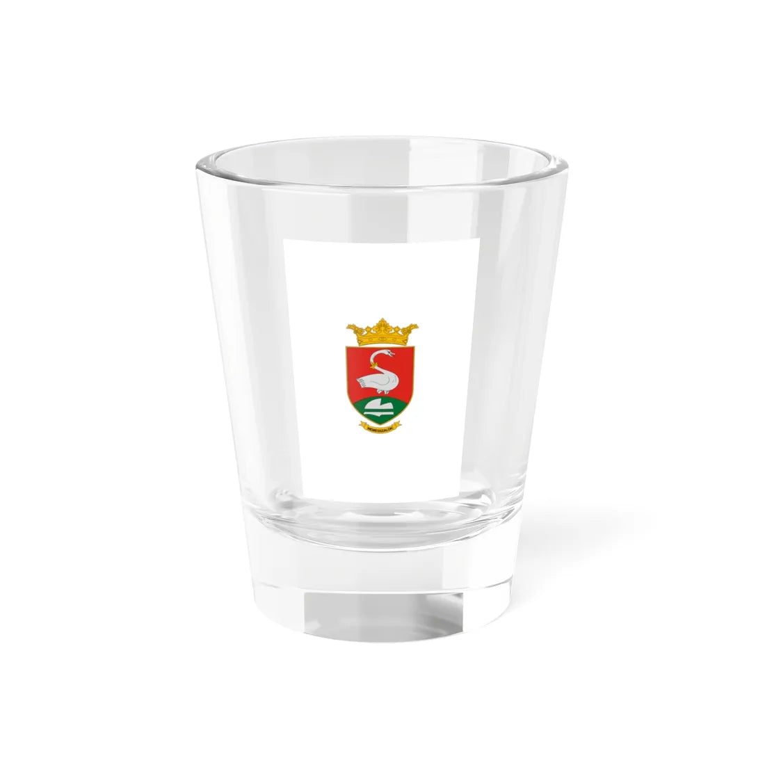 Flag of Nemesszalok vertical (Hungary) Shot Glass 1.5oz 1.5oz - Go Mug Yourself