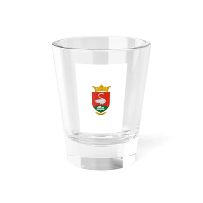 Flag of Nemesszalok vertical (Hungary) Shot Glass 1.5oz 1.5oz - Go Mug Yourself