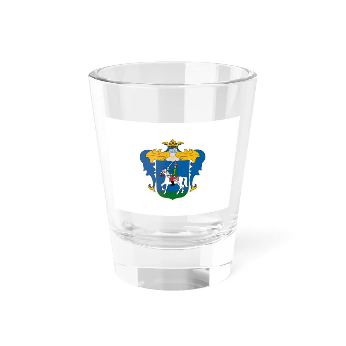 Flag of Nemesvamos (Hungary) Shot Glass 1.5oz 1.5oz - Go Mug Yourself