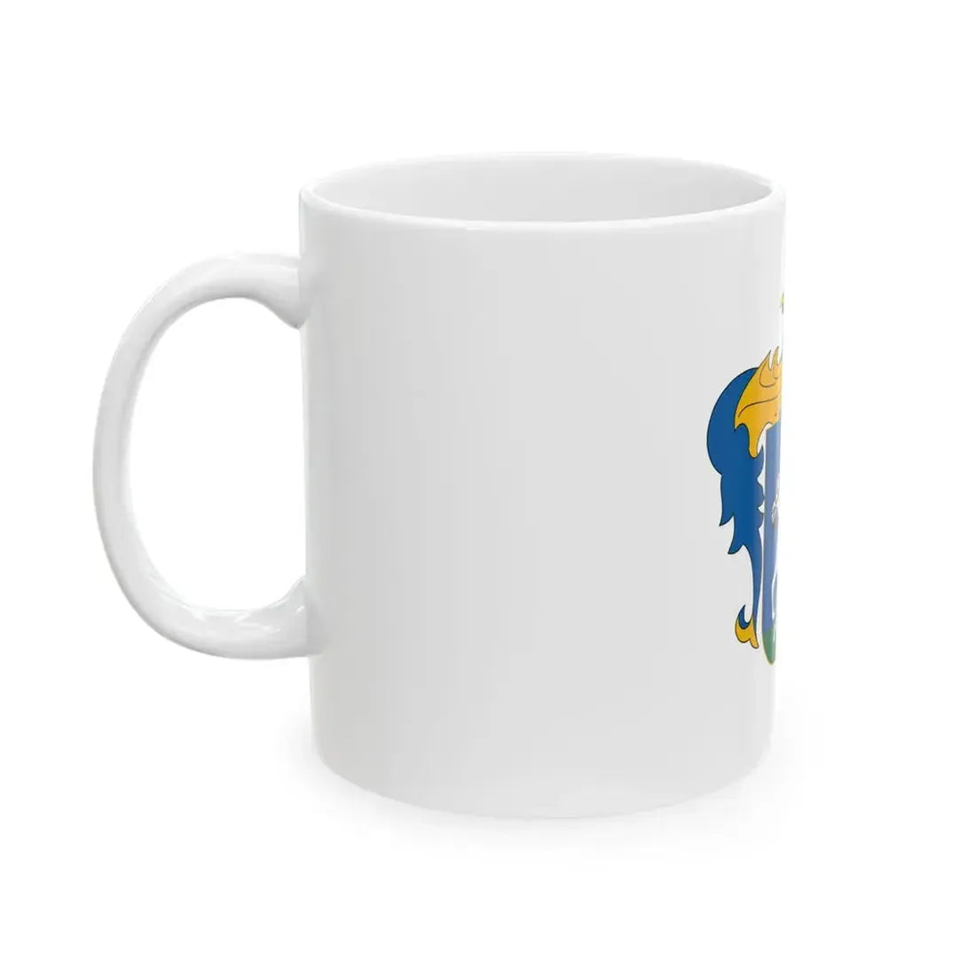 Flag of Nemesvamos (Hungary) White Coffee Mug - Go Mug Yourself