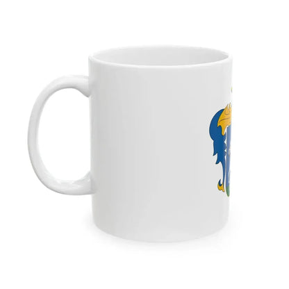 Flag of Nemesvamos (Hungary) White Coffee Mug - Go Mug Yourself