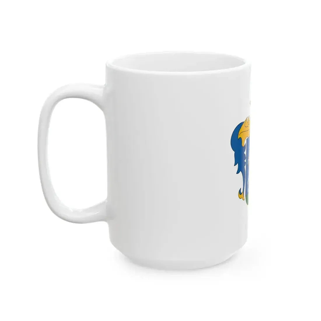 Flag of Nemesvamos (Hungary) White Coffee Mug - Go Mug Yourself