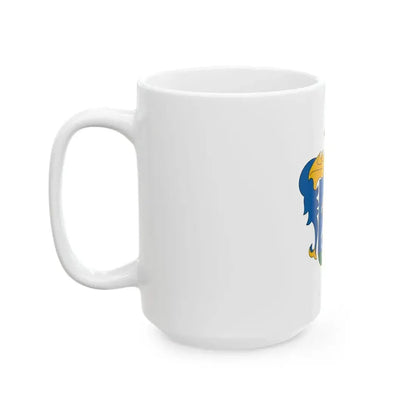 Flag of Nemesvamos (Hungary) White Coffee Mug - Go Mug Yourself