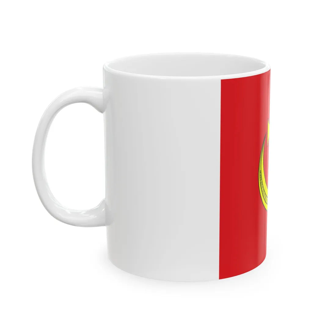 Flag of Nemyriv (Ukraine) White Coffee Mug - Go Mug Yourself