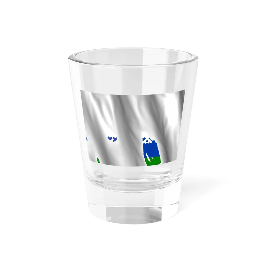 Flag of Nenets Autonomous Okrug Picture Description (Russia) Shot Glass 1.5oz 1.5oz - Go Mug Yourself