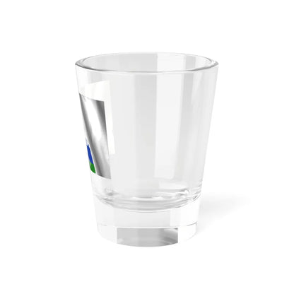 Flag of Nenets Autonomous Okrug Picture Description (Russia) Shot Glass 1.5oz - Go Mug Yourself