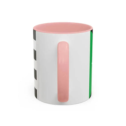 Flag of Nenthead UK - Accent Coffee Mug - Go Mug Yourself