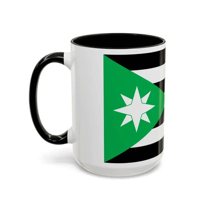 Flag of Nenthead UK - Accent Coffee Mug - Go Mug Yourself