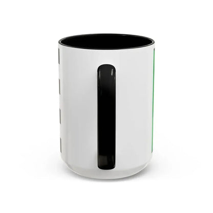 Flag of Nenthead UK - Accent Coffee Mug - Go Mug Yourself