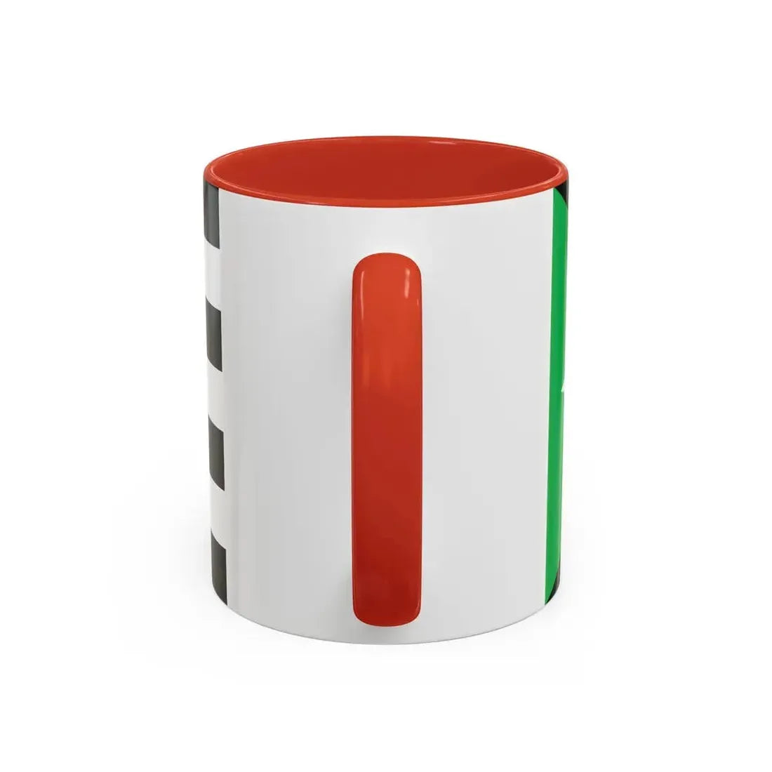 Flag of Nenthead UK - Accent Coffee Mug - Go Mug Yourself