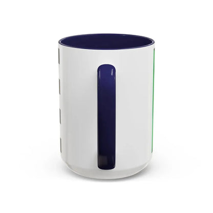Flag of Nenthead UK - Accent Coffee Mug - Go Mug Yourself