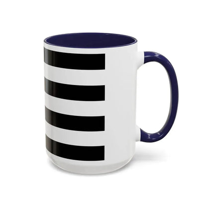Flag of Nenthead UK - Accent Coffee Mug - Go Mug Yourself