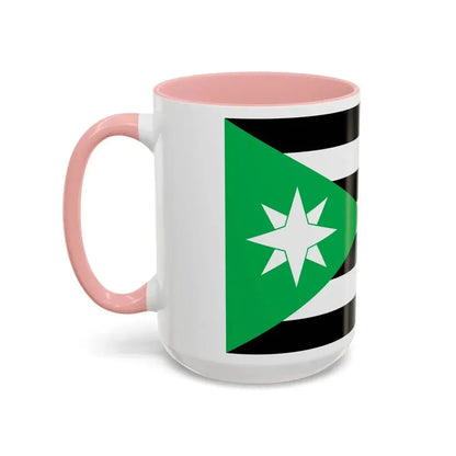 Flag of Nenthead UK - Accent Coffee Mug - Go Mug Yourself