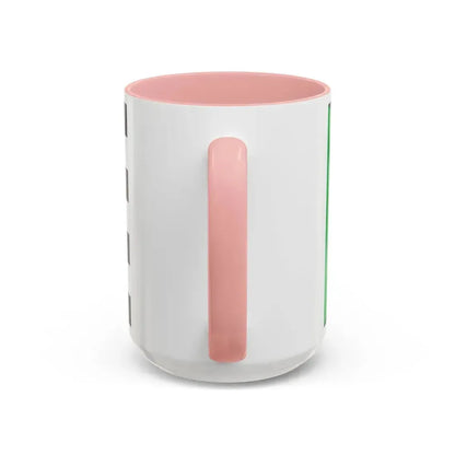 Flag of Nenthead UK - Accent Coffee Mug - Go Mug Yourself