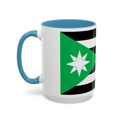 Flag of Nenthead UK - Accent Coffee Mug - Go Mug Yourself
