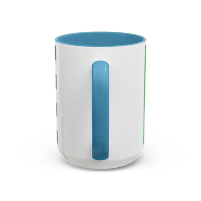 Flag of Nenthead UK - Accent Coffee Mug - Go Mug Yourself