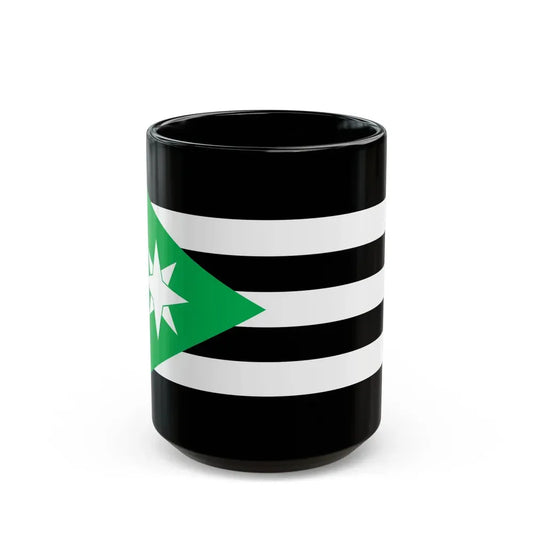 Flag of Nenthead UK - Black Coffee Mug 15oz - Go Mug Yourself