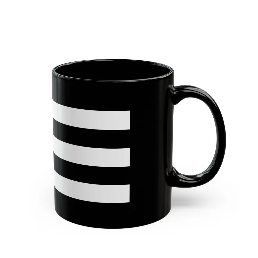 Flag of Nenthead UK - Black Coffee Mug-Go Mug Yourself