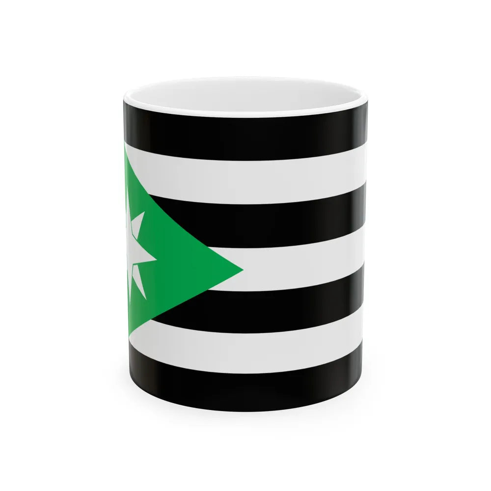 Flag of Nenthead UK - White Coffee Mug-11oz-Go Mug Yourself