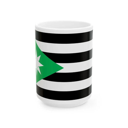 Flag of Nenthead UK - White Coffee Mug 15oz - Go Mug Yourself