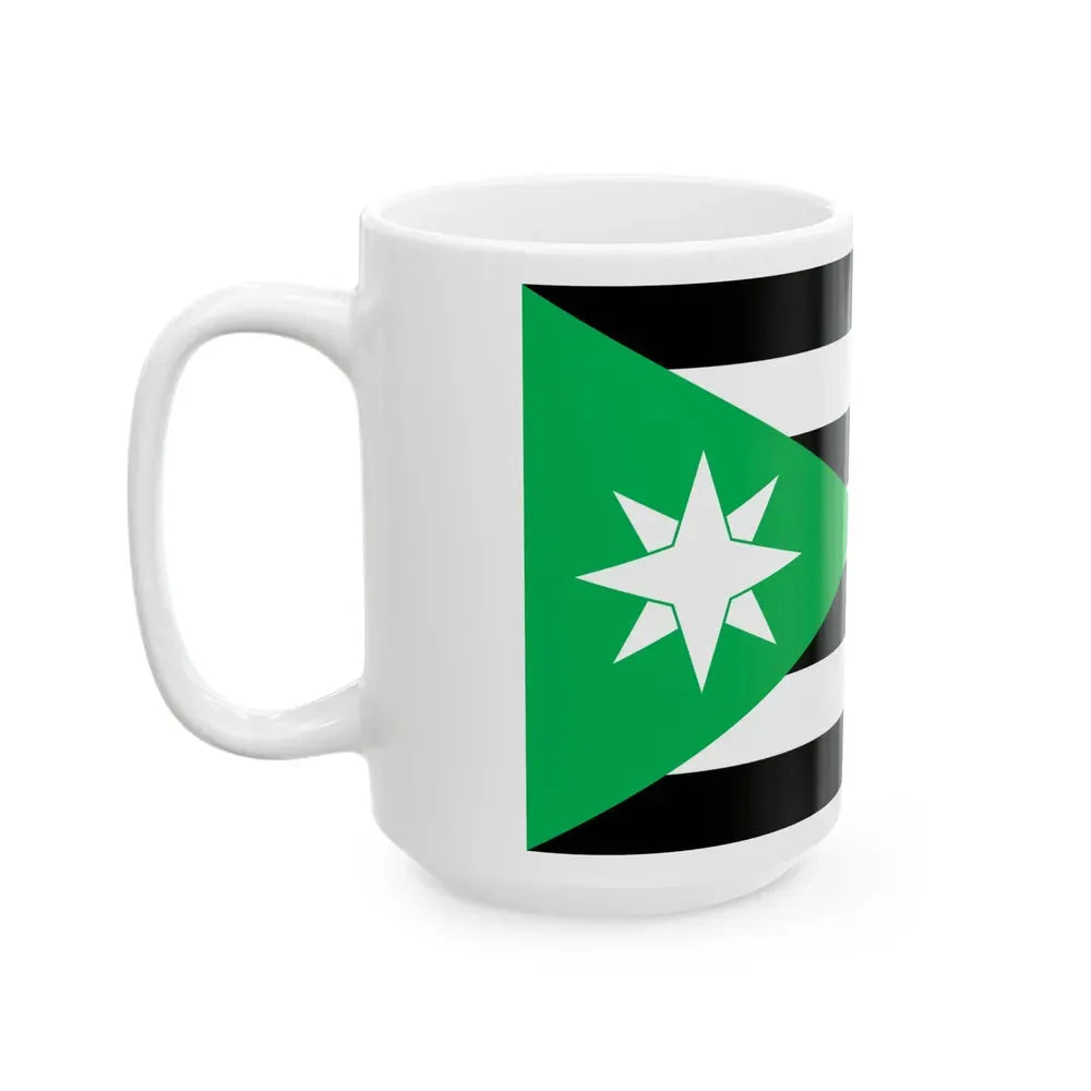 Flag of Nenthead UK - White Coffee Mug - Go Mug Yourself